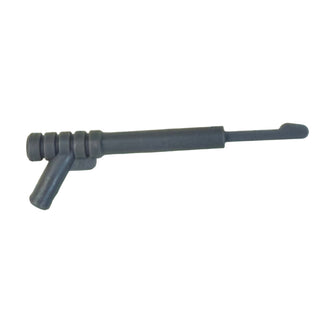 Minifigure Weapon Spear Gun with Rounded Trigger and Thin Spear Base Part#30088 Part LEGO® Dark Gray