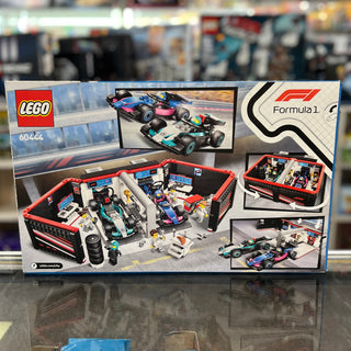 F1® Garage & Mercedes-AMG & Alpine Cars, 60444 Building Kit LEGO®