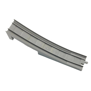 Duplo, Train Track Bridge End Section with Large Bottom Support, Part# 6392 Part LEGO® Dark Bluish Gray Very Good