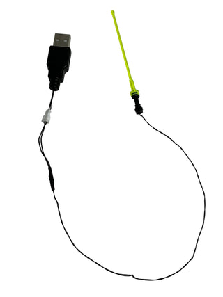 LED Light-Up Ghostbusters Minifigure Proton Blaster, USB & DIY System, LW-21108A Custom Parts United Brick Co®