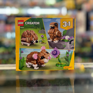 Cute Hamster with a Flower, 31376 - LEGO® Creator Set Building Kit LEGO®