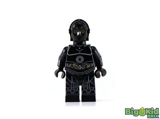 TRIPLE ZERO Protocol Droid Custom Printed & Inspired Lego Star Wars Minifigure Custom minifigure BigKidBrix   