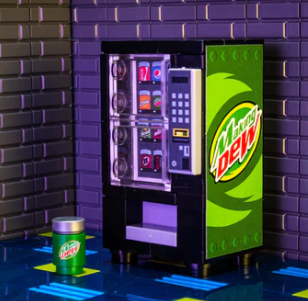 Making Dew Soda Vending Machine Building Kit B3   