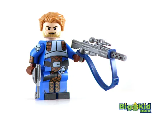 Dash Rendar Lego Set DASH RENDAR Custom Printed & Inspired Lego Star Wars Minifigure ...