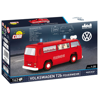 Volkswagen T2b Feuerwehr Fire Van: COBI Set #24622 Building Kit Cobi Toys