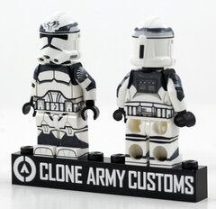 R-P2 Wolfpack Trooper (Dark Gray)- CAC Custom minifigure Clone Army Customs   