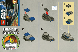 30055-Vulture Droid - Mini polybag - INSTRUCTIONS ONLY Instructions LEGO®