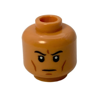 Clone Trooper Minifigure Head (Hollow Stud), Part# 3626cpb2651 Part LEGO® Nougat  