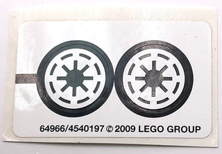Sticker Sheet for Set Clone Walker Battle Pack, 8014 - (64966/4540197), Part# 8014stk01 Part LEGO® Complete