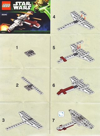 30240-Z - 95 Headhunter - Mini polybag - INSTRUCTIONS ONLY Instructions LEGO®