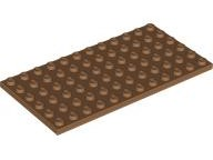 Plate 6x12, Part# 3028 Part LEGO® Medium Nougat 1 Part