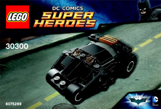 30300-The Batman Tumbler polybag - INSTRUCTIONS ONLY Instructions LEGO®