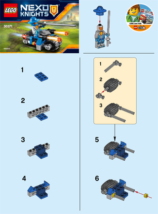 30371-Knight's Cycle polybag - INSTRUCTIONS ONLY Instructions LEGO®