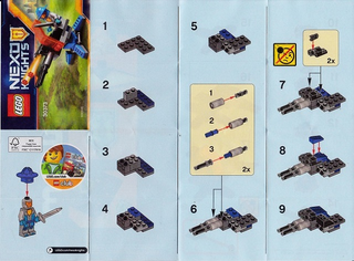 30373-Knighton Hyper Cannon polybag - INSTRUCTIONS ONLY Instructions LEGO®