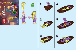 30391-Rapunzel's Boat polybag - INSTRUCTIONS ONLY Instructions LEGO®
