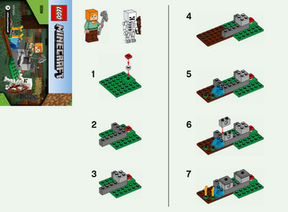 30394-The Skeleton Defense polybag - INSTRUCTIONS ONLY Instructions LEGO®