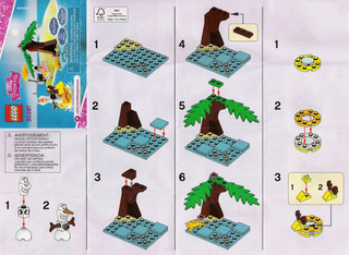 30397-Olaf's Summertime Fun polybag - INSTRUCTIONS ONLY Instructions LEGO®