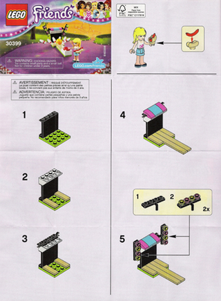 30399-Bowling Alley polybag - INSTRUCTIONS ONLY Instructions LEGO®