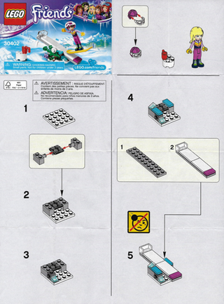 30402-Snowboard Tricks polybag - INSTRUCTIONS ONLY Instructions LEGO®