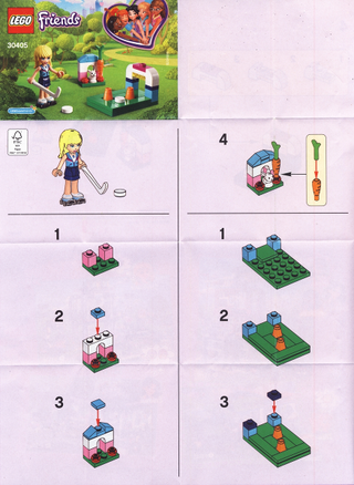 30405-Stephanie's Hockey Practice polybag - INSTRUCTIONS ONLY Instructions LEGO®