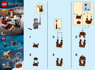 30407-Harry's Journey to Hogwarts polybag - INSTRUCTIONS ONLY Instructions LEGO®