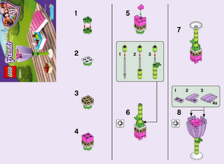 30411-Chocolate Box & Flower polybag - INSTRUCTIONS ONLY Instructions LEGO®