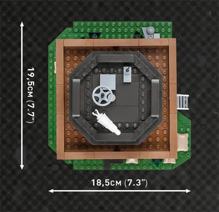 COMPANY OF HEROES 3 US Air Support Center, WWII: COBI Set #3042 Building Kit Cobi Toys