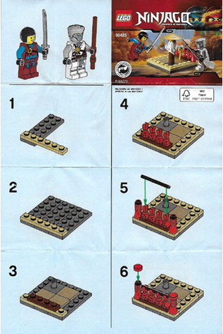 30425-CRU Masters' Training Grounds polybag - INSTRUCTIONS ONLY Instructions LEGO®