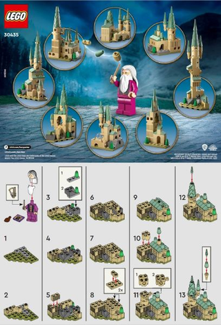 30435-Build Your Own Hogwart's Castle polybag - INSTRUCTIONS ONLY Instructions LEGO®