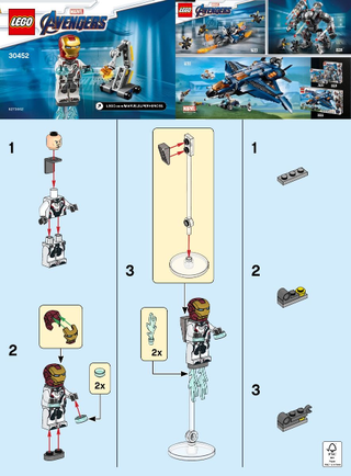 30452-Iron Man and Dum - E polybag - INSTRUCTIONS ONLY Instructions LEGO®