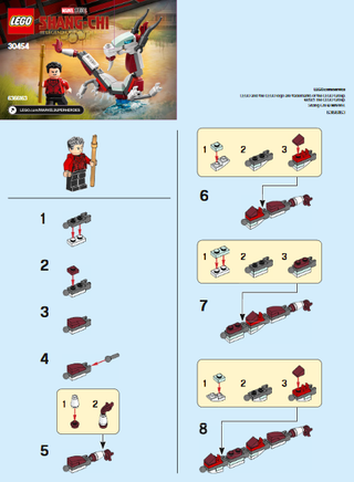 30454-Shang - Chi and The Great Protector polybag - INSTRUCTIONS ONLY Instructions LEGO®