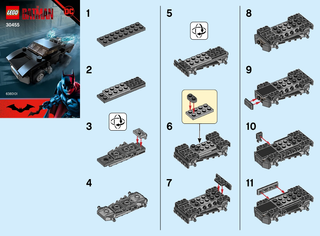 30455-Batmobile polybag - INSTRUCTIONS ONLY Instructions LEGO®