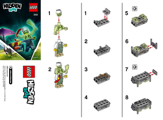 30463-Chef Enzo's Haunted Hotdogs polybag - INSTRUCTIONS ONLY Instructions LEGO®