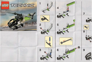 30465-Helicopter polybag - INSTRUCTIONS ONLY Instructions LEGO®