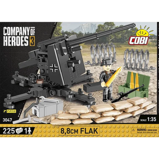 COBI Company of Heroes 8.8cm Flak #3407 Cobi Kit Cobi Toys