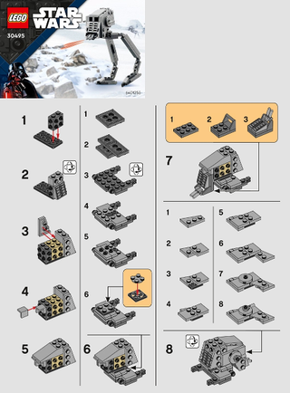 30495-AT - ST - Mini polybag - INSTRUCTIONS ONLY Instructions LEGO®