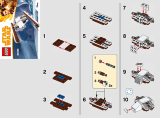 30498-Imperial AT - Hauler - Mini polybag - INSTRUCTIONS ONLY Instructions LEGO®