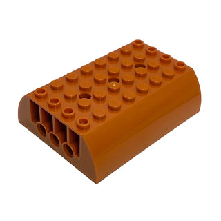 Slope, Curved 6 x 8 x 2 Double, Part# 45411