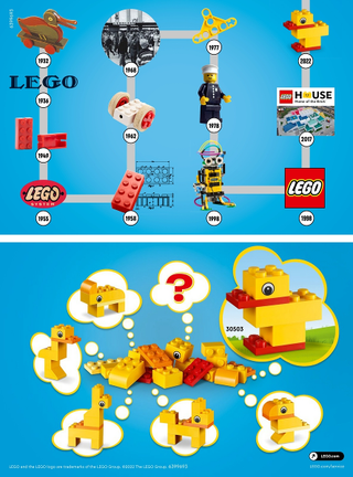 30503-Build Your Own Animals - Make It Yours polybag - INSTRUCTIONS ONLY Instructions LEGO®