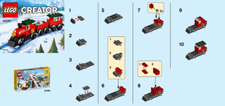 30543-Christmas Train polybag - INSTRUCTIONS ONLY Instructions LEGO®