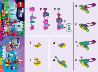 30555-Poppy's Carriage Polybag - INSTRUCTIONS ONLY Instructions LEGO®