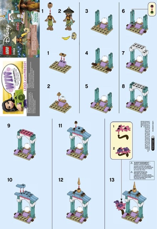 30558-Raya and the Ongi polybag - INSTRUCTIONS ONLY Instructions LEGO®