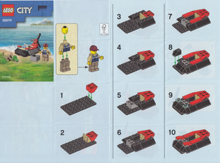 30570-Wildlife Rescue Hovercraft polybag - INSTRUCTIONS ONLY Instructions LEGO®