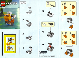 30571-Pelican polybag - INSTRUCTIONS ONLY Instructions LEGO®