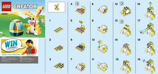 30583-Easter Bunny Polybag - INSTRUCTIONS ONLY Instructions LEGO®