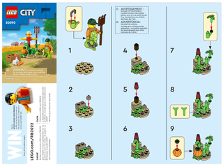 30590-Farm Garden & Scarecrow polybag - INSTRUCTIONS ONLY Instructions LEGO®