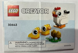 30643-Easter Chickens polybag - INSTRUCTIONS ONLY Instructions LEGO®