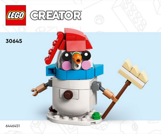 30645-Snowman polybag - INSTRUCTIONS ONLY Instructions LEGO®
