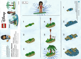30646-Moana's Dolphin Cove polybag - INSTRUCTIONS ONLY Instructions LEGO®