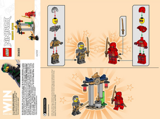 30650-Kai and Rapton's Temple Battle polybag - INSTRUCTIONS ONLY Instructions LEGO®